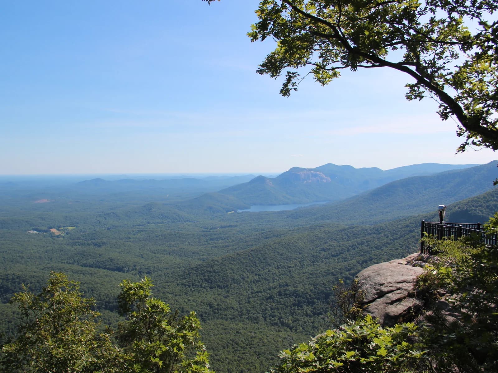 Fall color on the Blue Ridge escarpment near Caesars Head